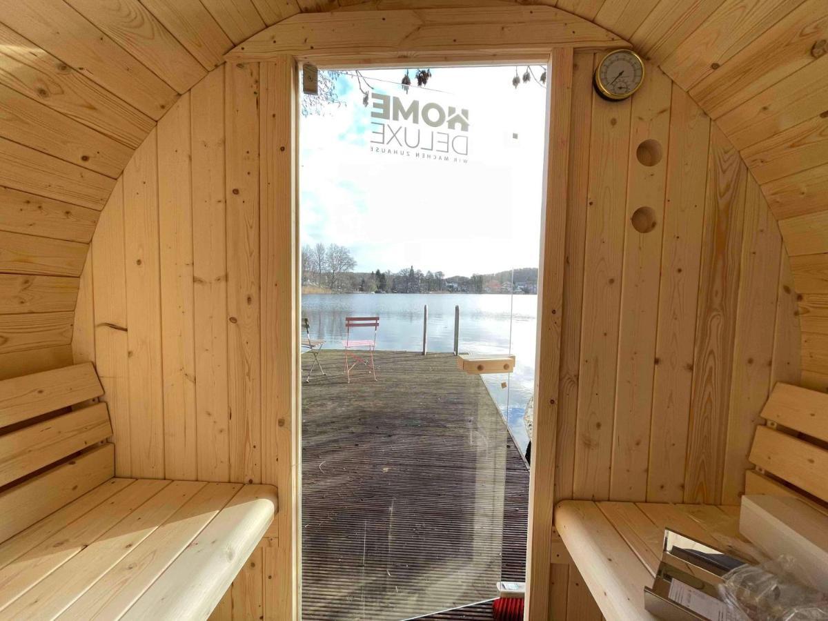 Gartenhaus Mit Sauna Am Buckowsee, Maerkische Schweiz Zewnętrze zdjęcie